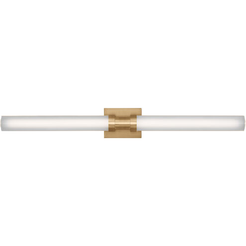 Kiel LED 4.75 inch Satin Brass Bath Vanity Wall Light