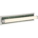 Yep Stratum 1 Light 25.25 inch Brushed Nickel with Persian Green Marble Vanity Light Wall Light