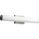 Fugit LED 23 inch Satin Nickel Vanity Light Wall Light 