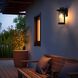 Tilton 1 Light 12 inch Black Outdoor Wall Sconce