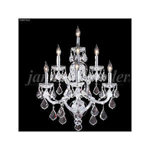 Maria Theresa Grand 7 Light 19 inch Silver Wall Sconce Wall Light, Grand