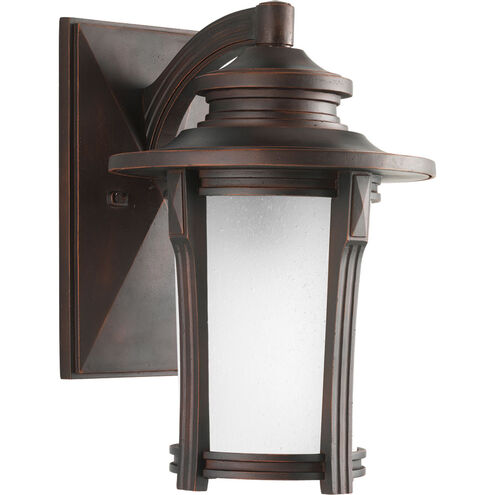 Pedigree 1 Light 13 inch Autumn Haze Outdoor Wall Lantern