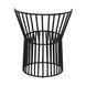 Ellsworths Matte Black Occasional Chair