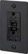 1G Duplex 125 Black Outlet, GFCI