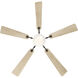 Cadena 65 inch Dark Bronze with White Oak Blades Smart Ceiling Fan