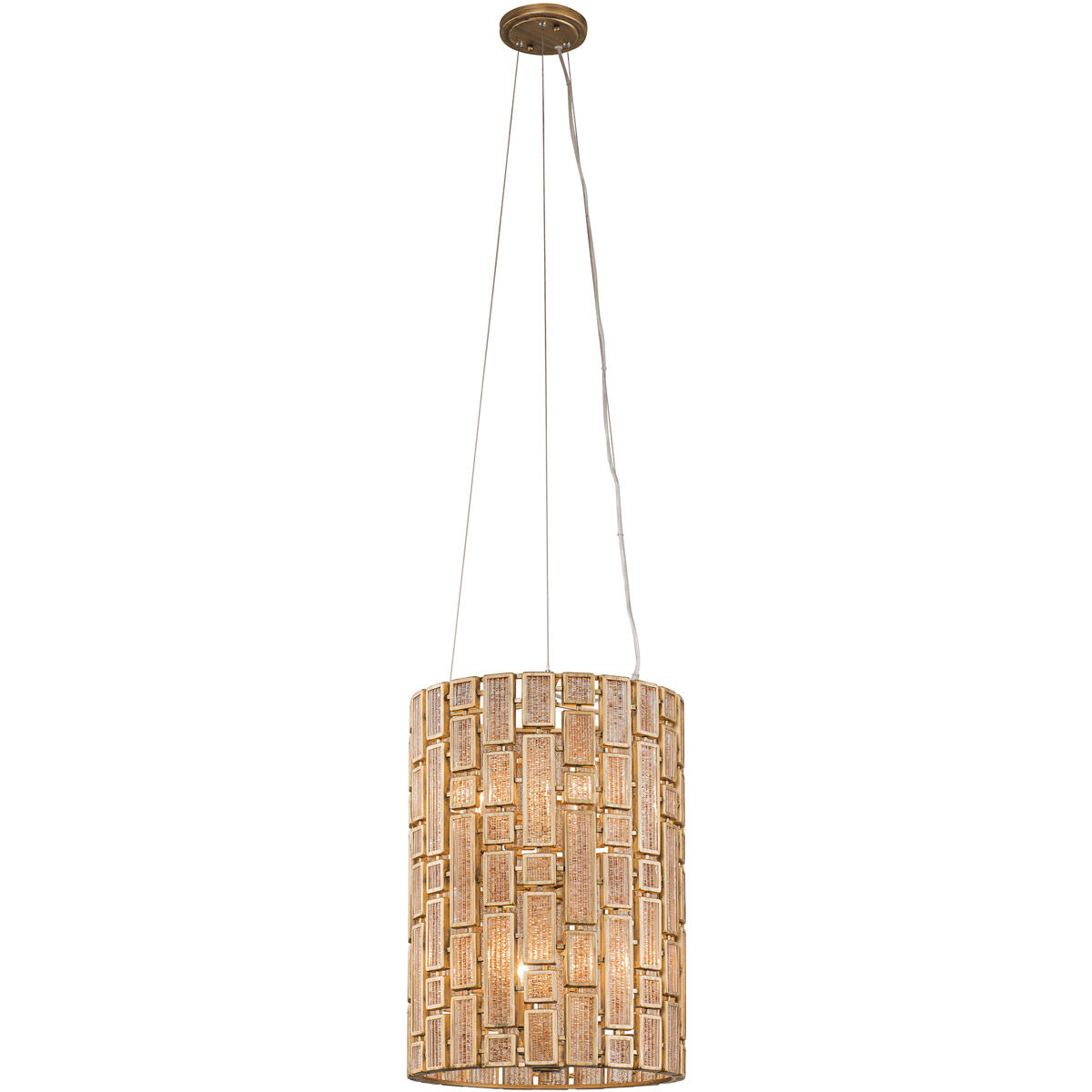 Harlowe 6 Light 14 inch Havana Gold Foyer Pendant Ceiling Light