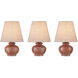 Piccolo 9 inch 25 watt Natural Rose Mini Table Lamp Portable Light