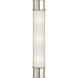 Chapman & Myers Oxford 3 Light 4 inch Polished Nickel Bath Sconce Wall Light