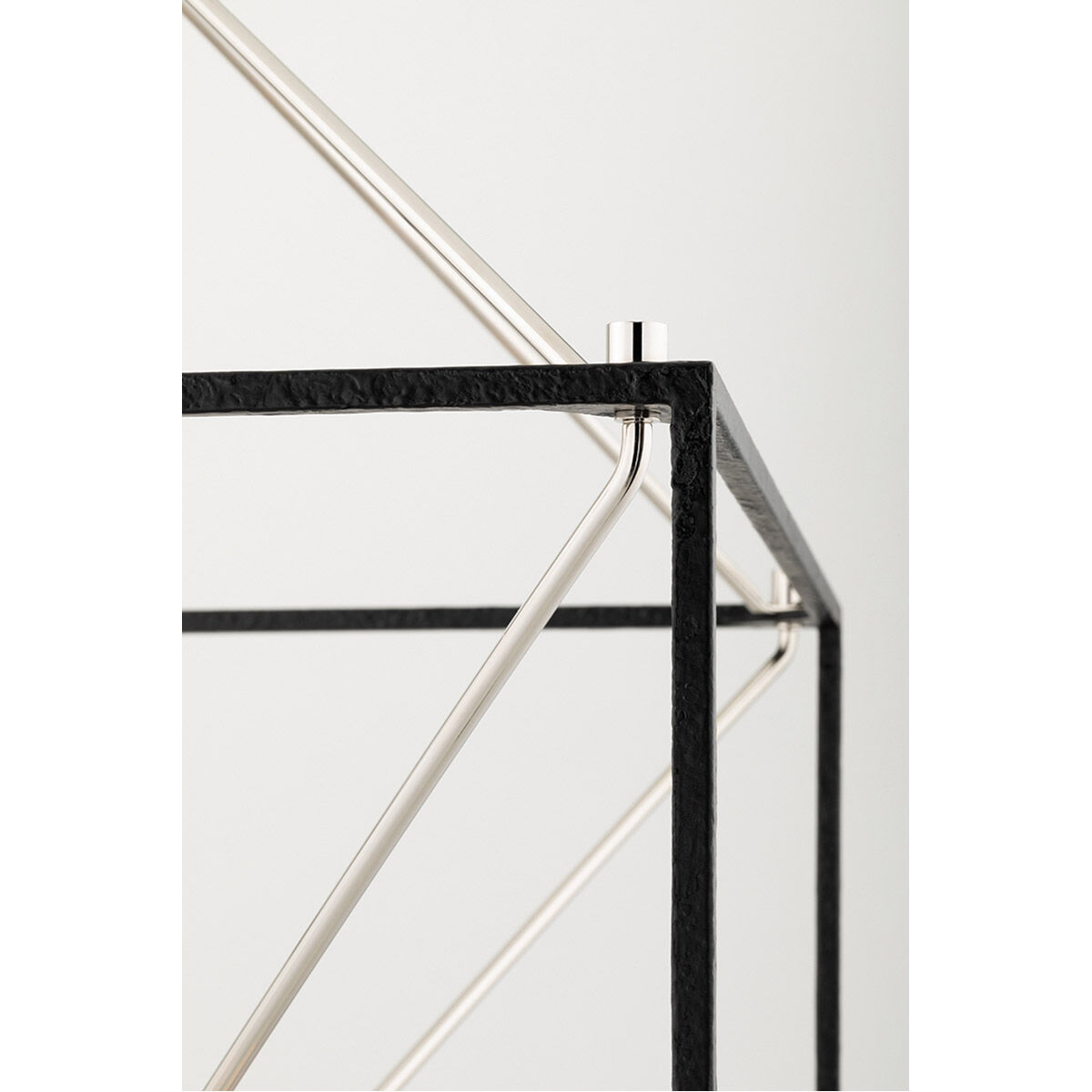 Glendale 25 Light 27 inch Polished Nickel / Black Chandelier Ceiling Light