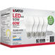 Lumos LED A19 9.50 watt 5000K Light Bulb