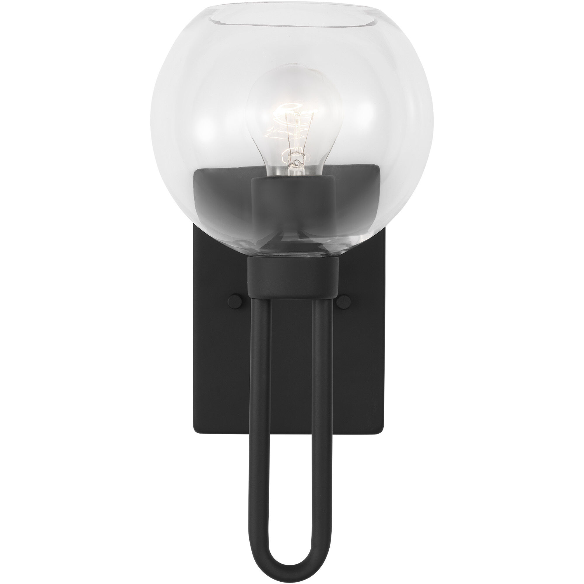 Codyn 1 Light 6.75 inch Midnight Black Bath Vanity Wall Light