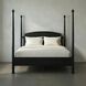 New Douglas Hand Rubbed Black Bed, Eastern King