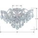 Maria Theresa 5 Light 19 inch Polished Chrome Semi Flush Ceiling Light in Clear Swarovski Strass