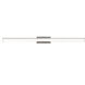 Tonya LED 36 inch Satin Nickel Vanity Light Wall Light