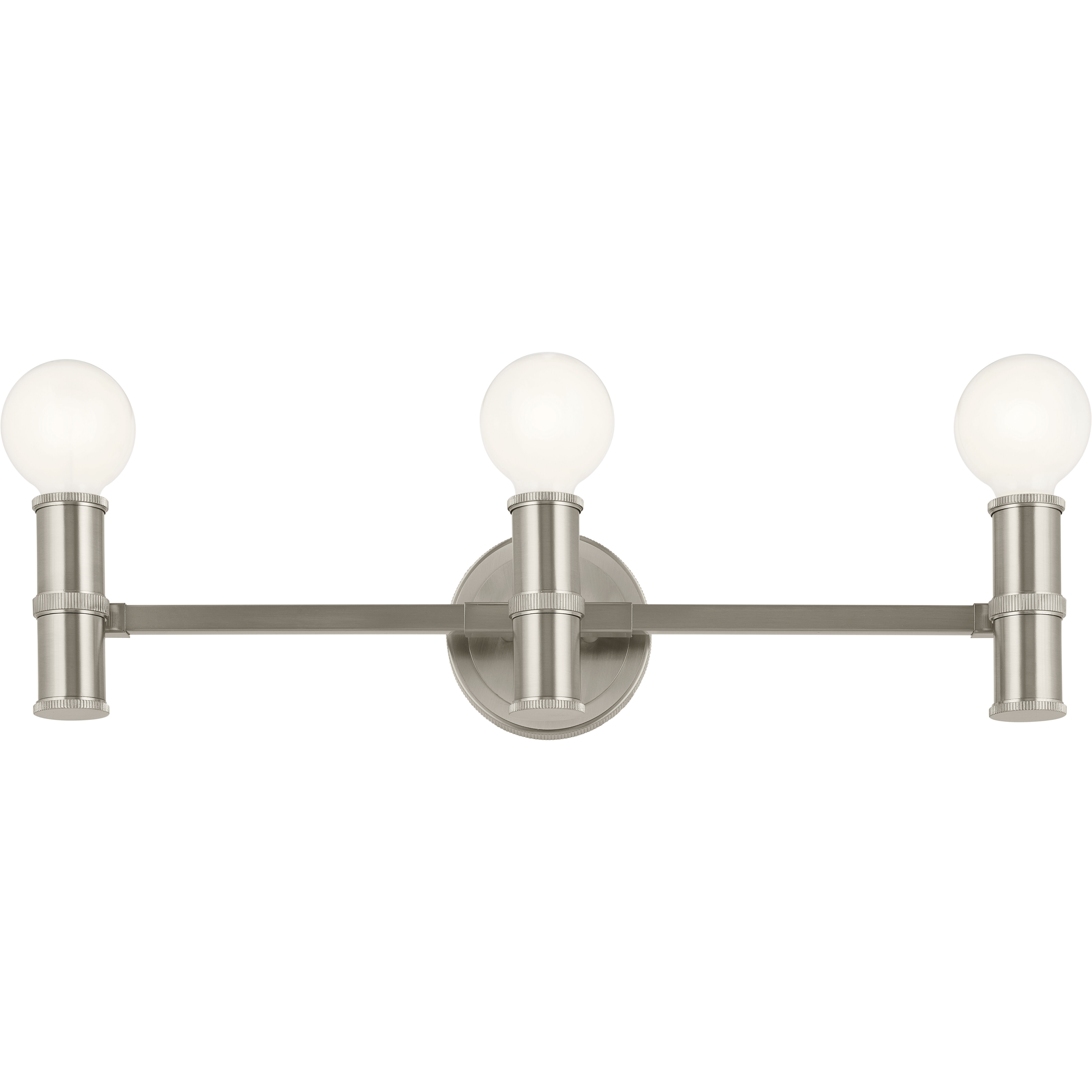 Torche LED 24.25 inch Brushed Nickel Bathroom Vanity Light Wall Light