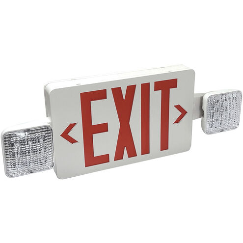 Aaliyah 4 inch Red Exit / Emergency Ceiling Light