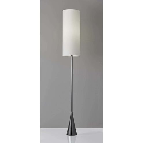 Adesso 4029-01 Bella 74 inch 100.00 watt Black Nickel Floor Lamp Portable  Light