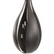 Bali 6 Light 16 inch Black Cashmere Pendant Ceiling Light