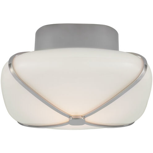 Champalimaud Fondant LED 7.75 inch Polished Nickel Flush Mount Ceiling Light