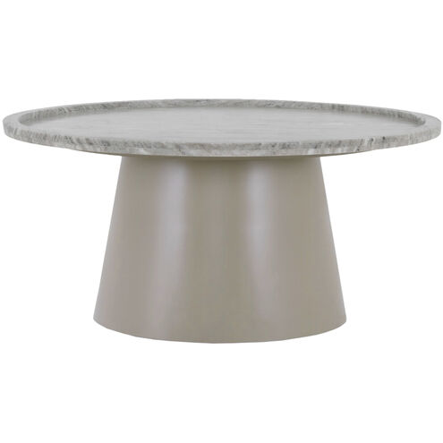 Kimberley 34 X 34 inch White Coffee Table