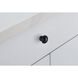 Kadea Matte Black Hardware Cabinet Knob, Set of 10