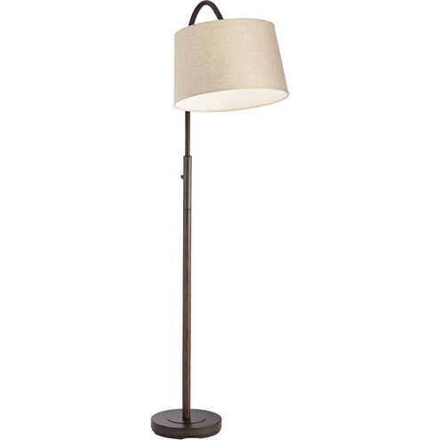 Lindley 66 inch 100.00 watt Bronze Floor Lamp Portable Light