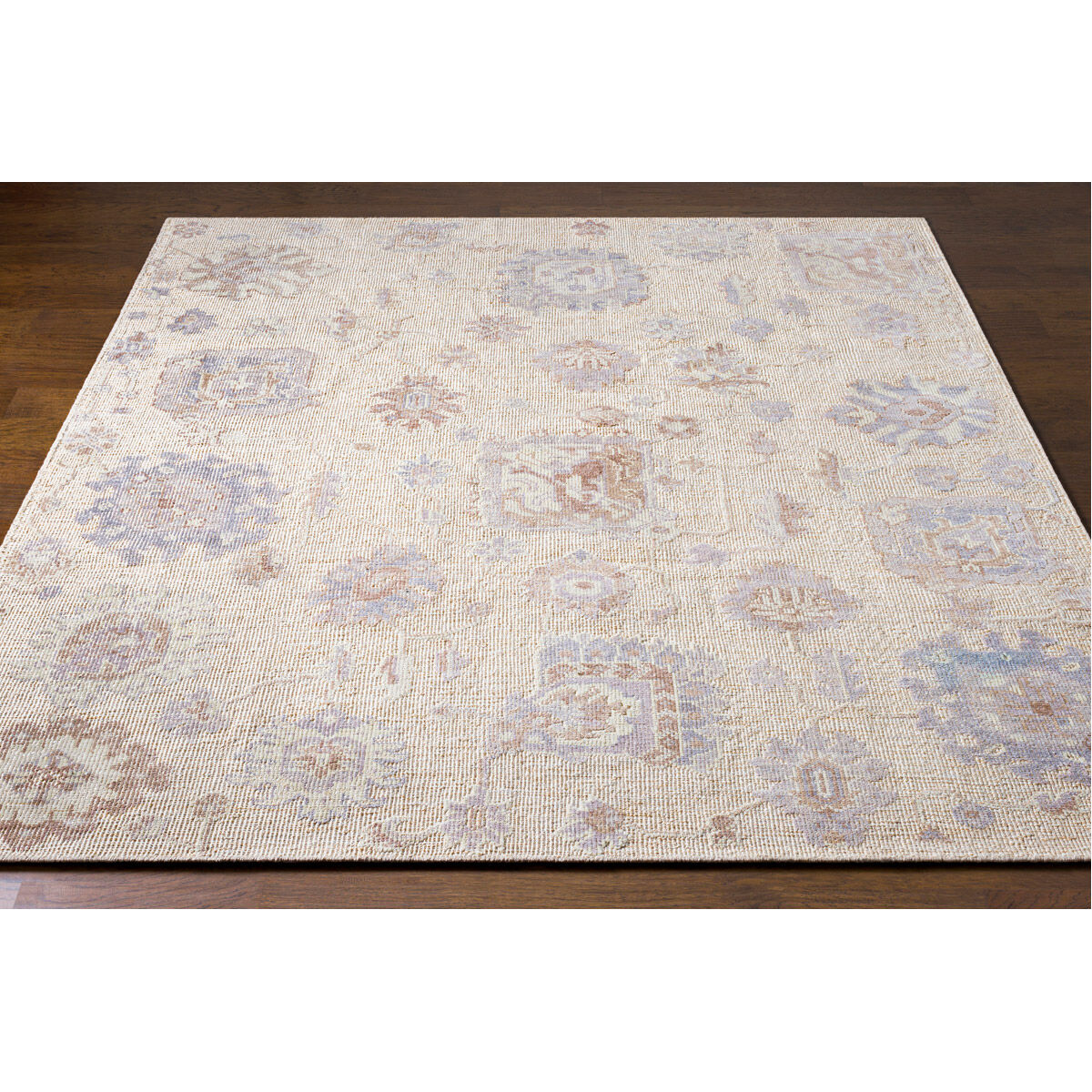 Revere 108 X 72 inch Light Gray Rug in 6 X 9, Rectangle