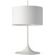 Barbara Barry Spinet 26.25 inch 6.5 watt Matte White Modern Trumpet Table Lamp Portable Light
