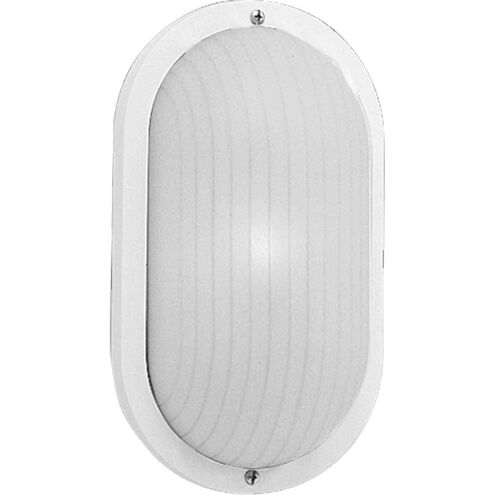 Bulkheads 1 Light 11 inch White Outdoor Ceiling/Wall Mount Bulkhead