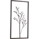 Arbre Trois Graphite Wall Décor, Trois