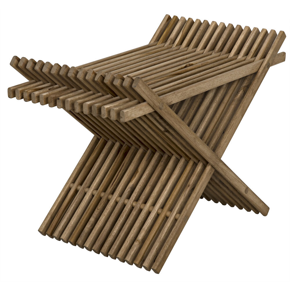 Dede 18.5 inch Clear Coat Semi-Gloss Stool