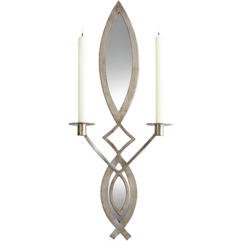 Exclamation 28 X 12 inch Candle Holder, Candle(s) not included