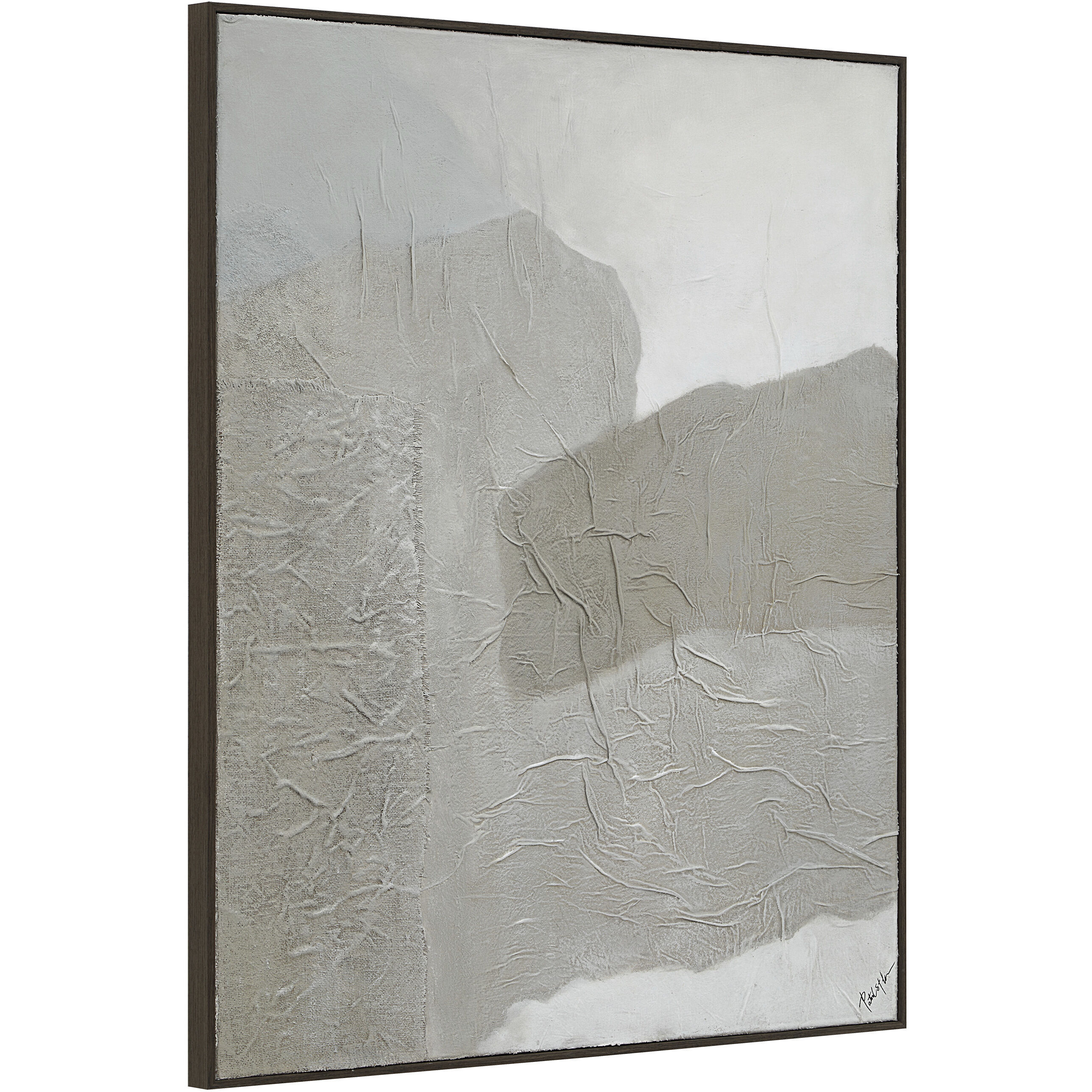 Sesamo Multicolor and Black Oak Canvas Art