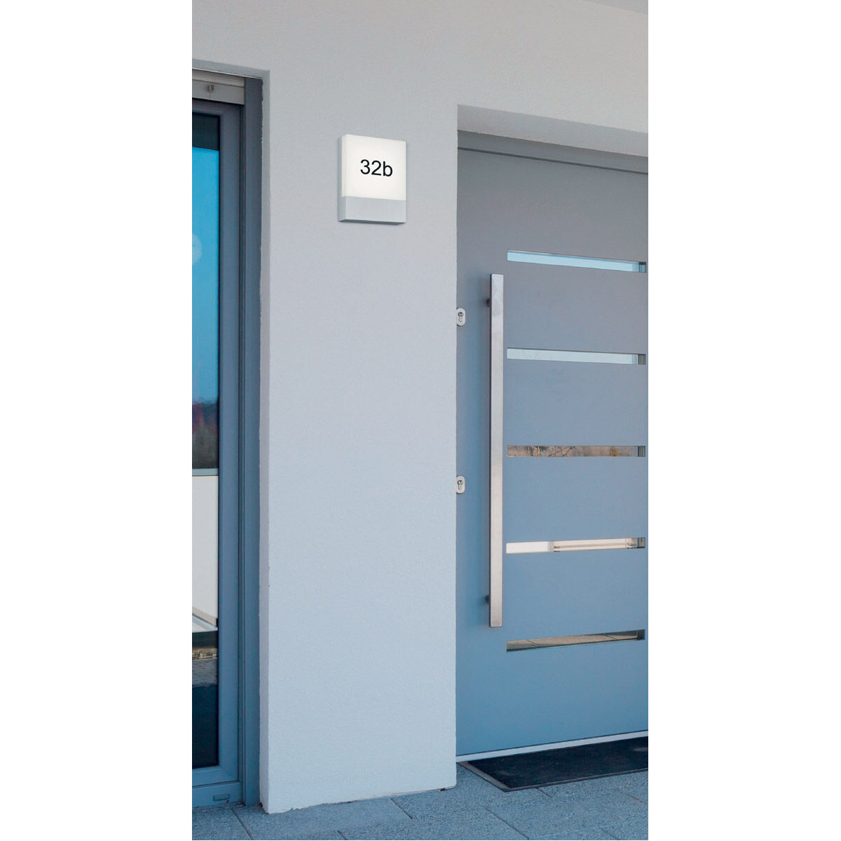 Pecos 1 Light 8 inch White Outdoor Wall Light