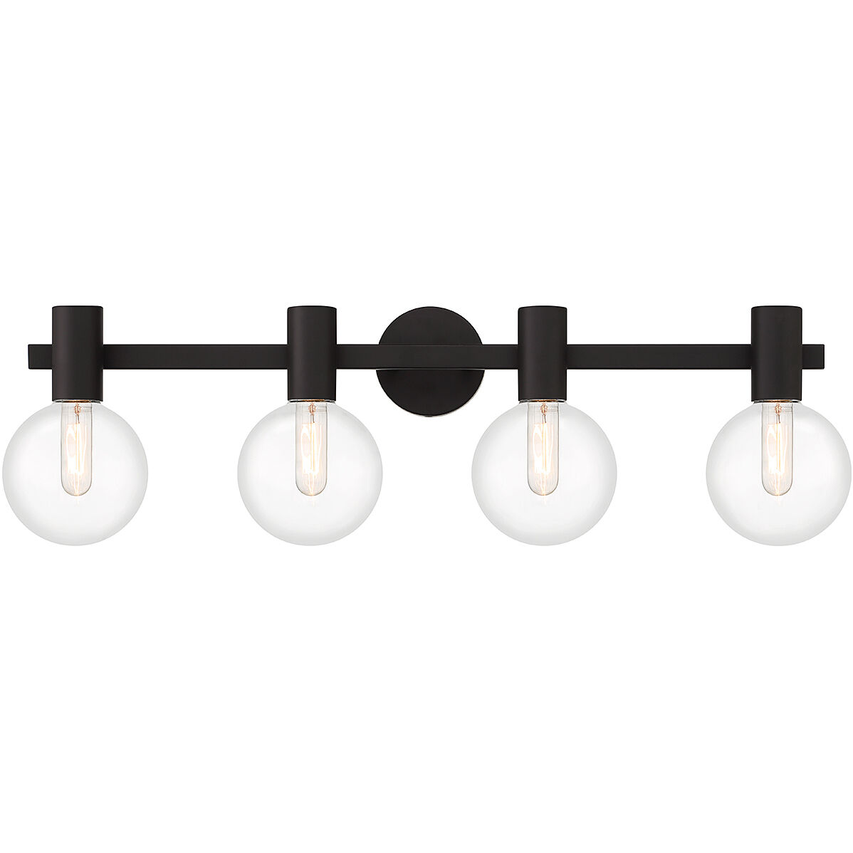 4 light vanity light black cheap