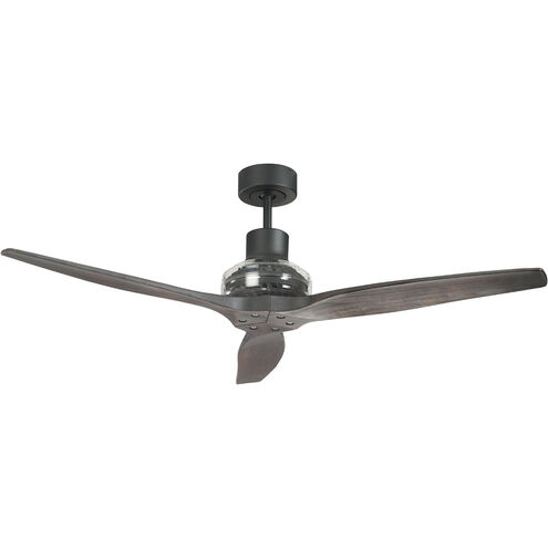 Star Propeller 52 inch Black with Venge Blades Indoor/Outdoor Ceiling Fan, Real Wood Blades