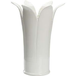 Lily Flowered White/Cream Umbrella Stand