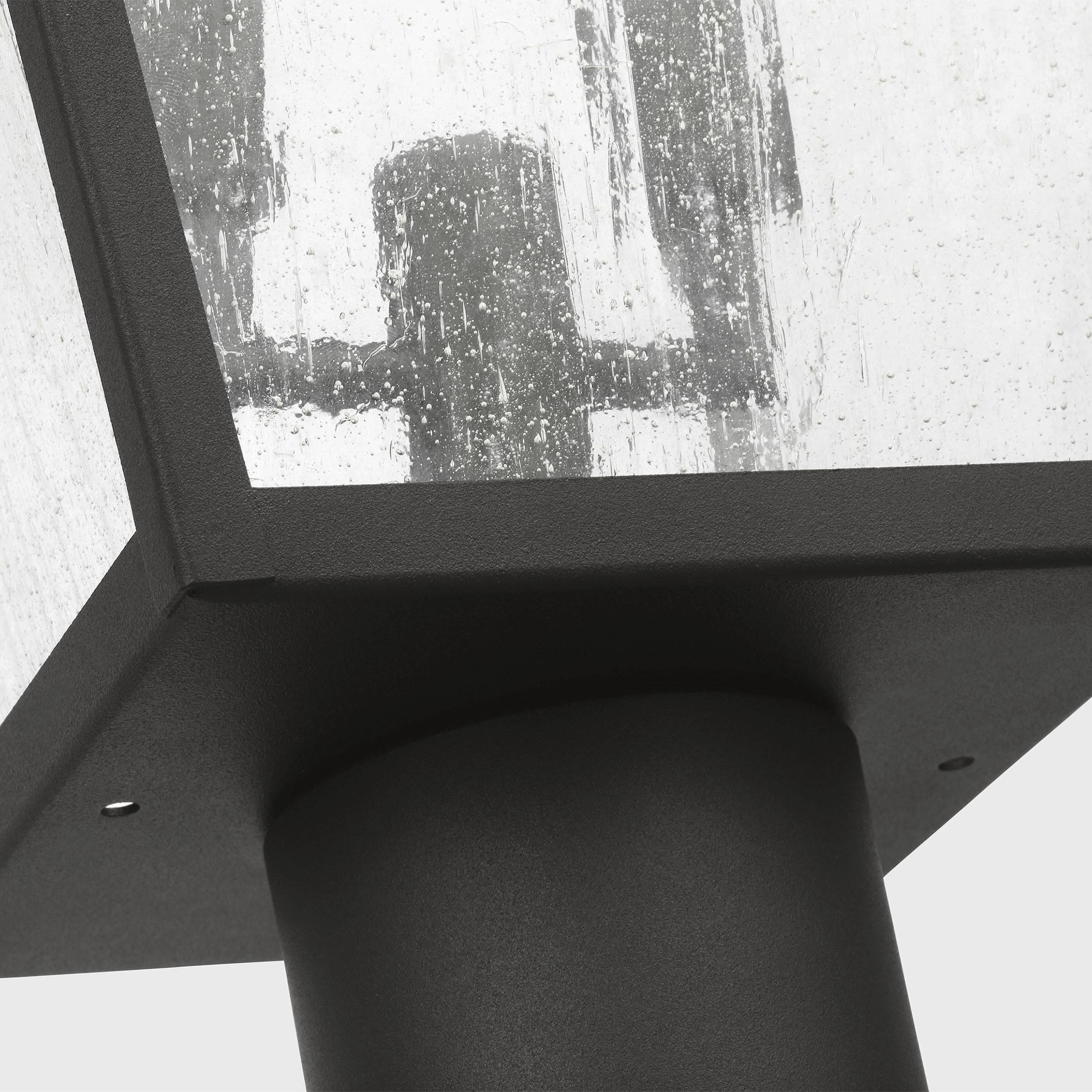 Drew & Jonathan Kennewick 2 Light 16.75 inch Textured Black Outdoor Post Lantern, Medium