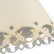 Eloise 3 Light 15.38 inch Antique Ivory Pendant Ceiling Light