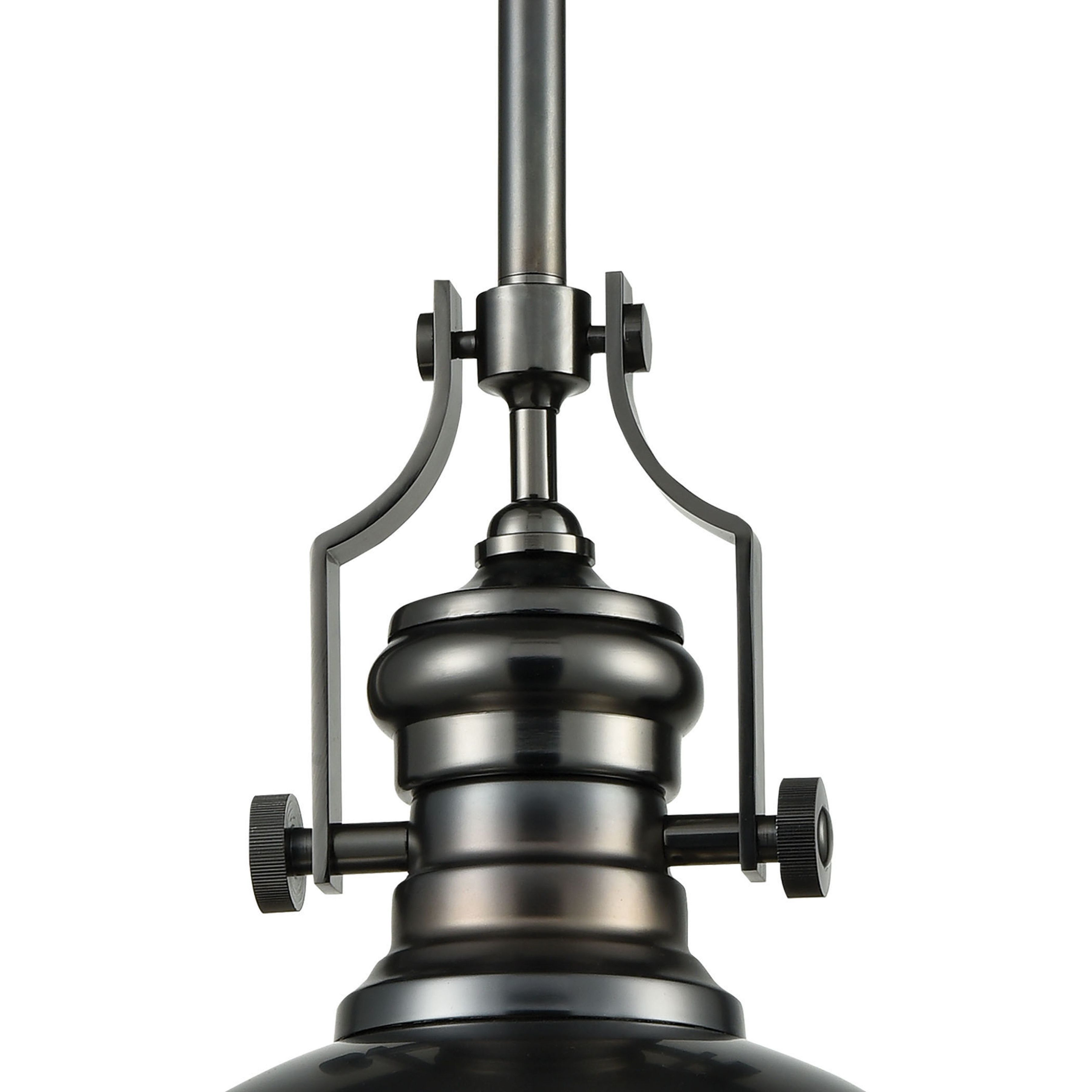 Chadwick 3 Light 13 inch Black Nickel Pendant Ceiling Light