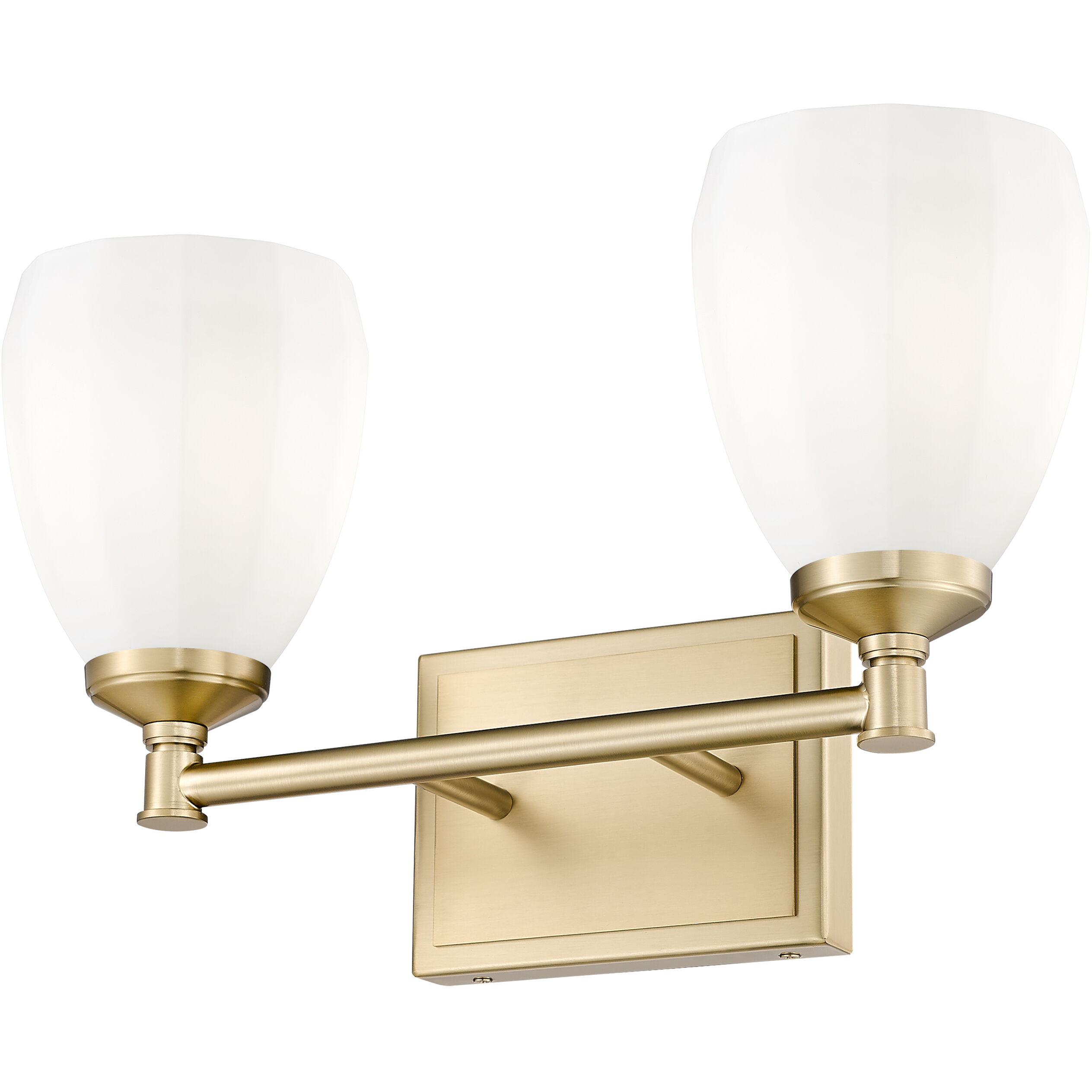 Oren 2 Light 16 inch Modern Gold Bath Vanity Light Wall Light