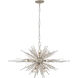 Orbital Linear Pendant Ceiling Light in Gold Dust, 16