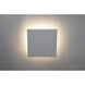 Alumilux Tau LED 6 inch White Outdoor Wall Sconce