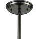 Chadwick 3 Light 13 inch Black Nickel Pendant Ceiling Light