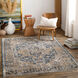 Aspendos 180 X 144 inch Teal Rug, Rectangle