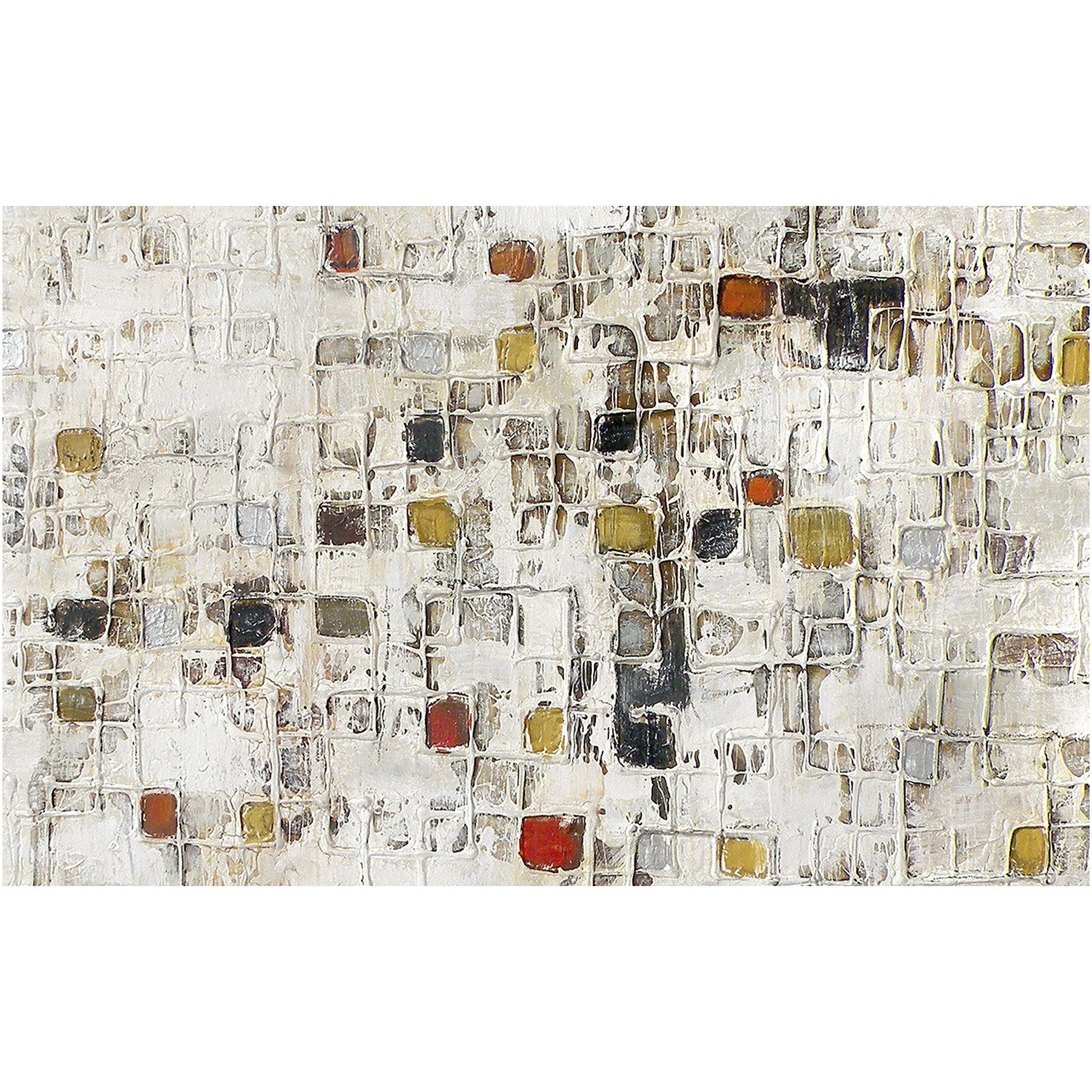 Patchy Square Multicolor Wall Décor