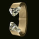 Strata Wall Sconce Wall Light in Gold