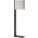 Anne-Marie Barton Fumar 54.75 inch 8.00 watt Ridged Carbon Statement Floor Lamp Portable Light