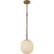 Alora Mood Cherise 1 Light 11.88 inch Brushed Gold Pendant Ceiling Light