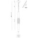 Venna 1 Light 3 inch Polished Nickel Standard Pendant Ceiling Light